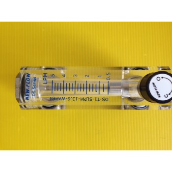New-Flow DS-T1 DS Series with needle valve Acrylic Flowmeter
